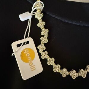 Gold Floral Necklace